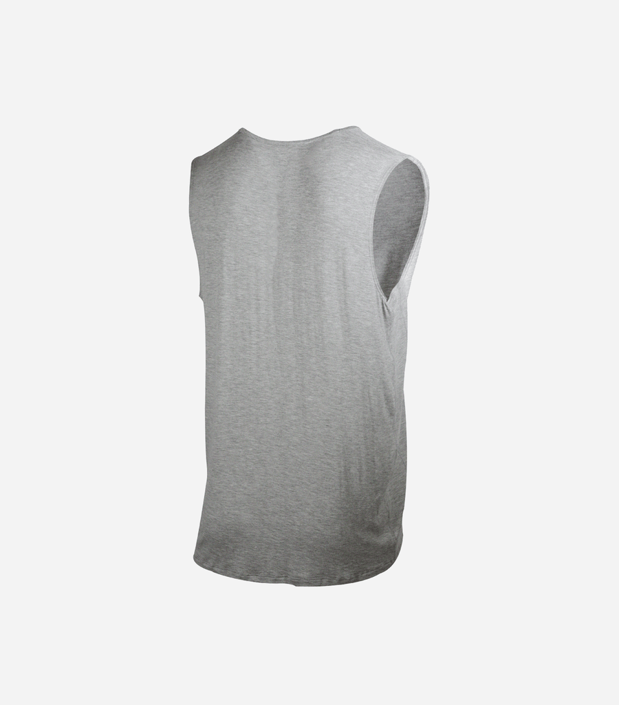 Bamtech Bamboo Aerotech Tank - A black tank top made from sustainable bamboo fabric, featuring a sleek and comfortable design. The tank offers breathability and moisture-wicking properties for optimal performance during workouts. The bamboo fabric provide