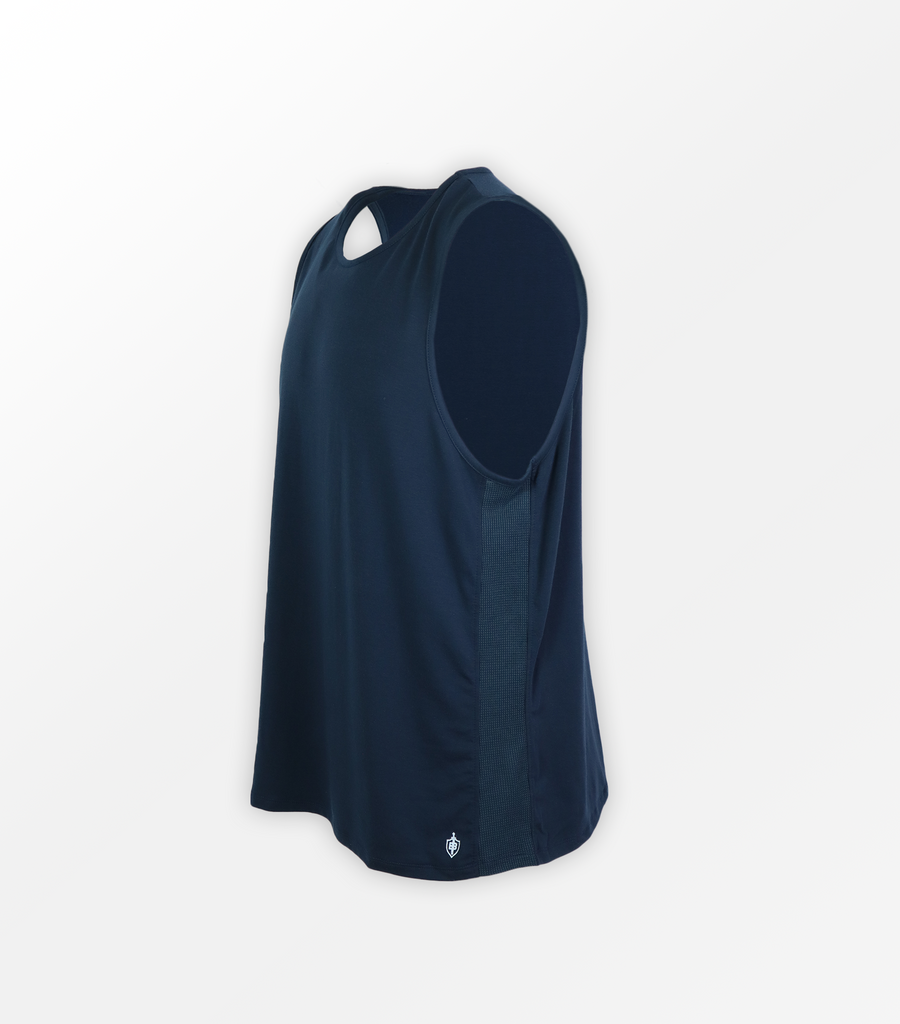 Bamtech Eucalyptus Performance Tank - Navy: Stay Comfortable and Stylish During Your Workouts